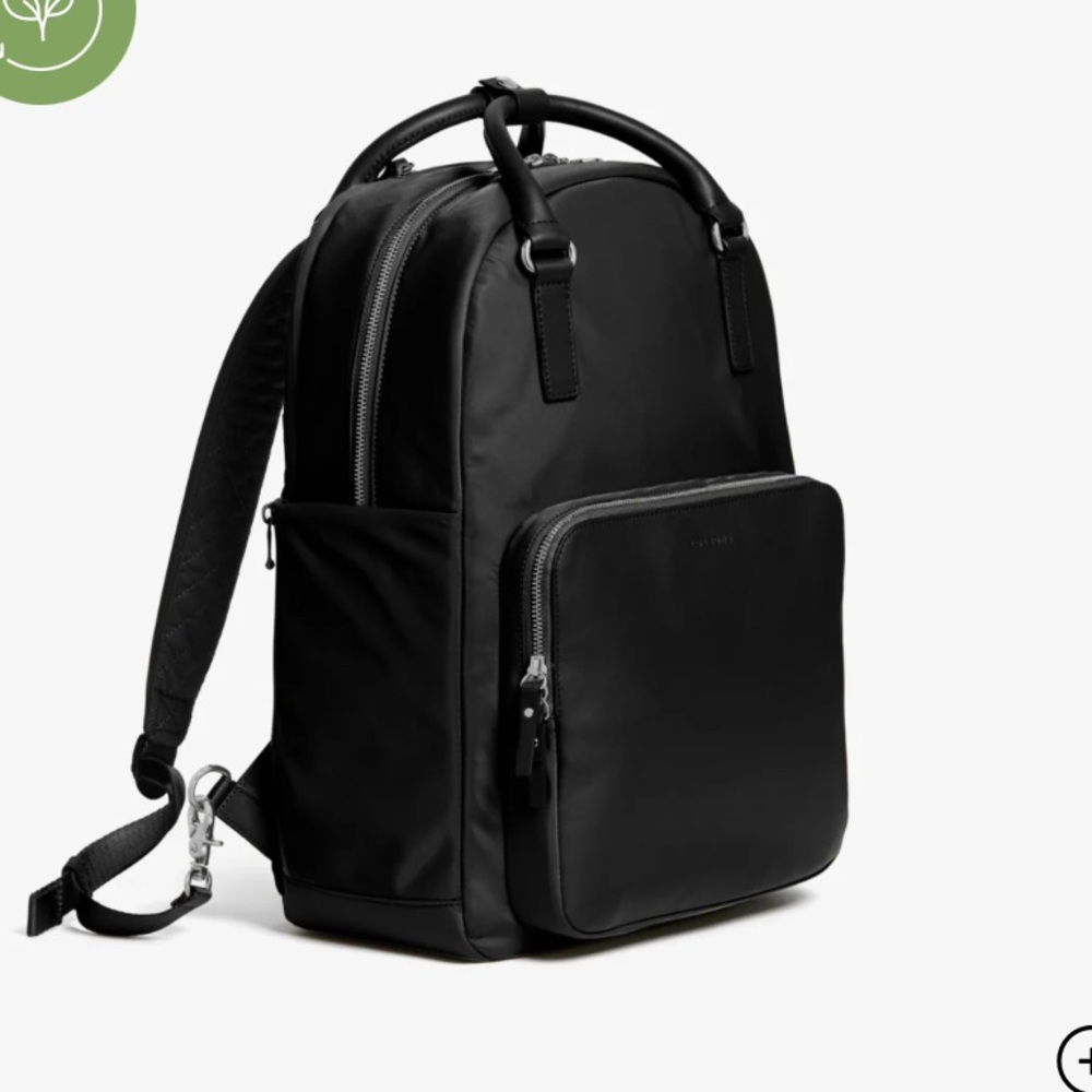 Lo & Sons Black Rowledge Backpack